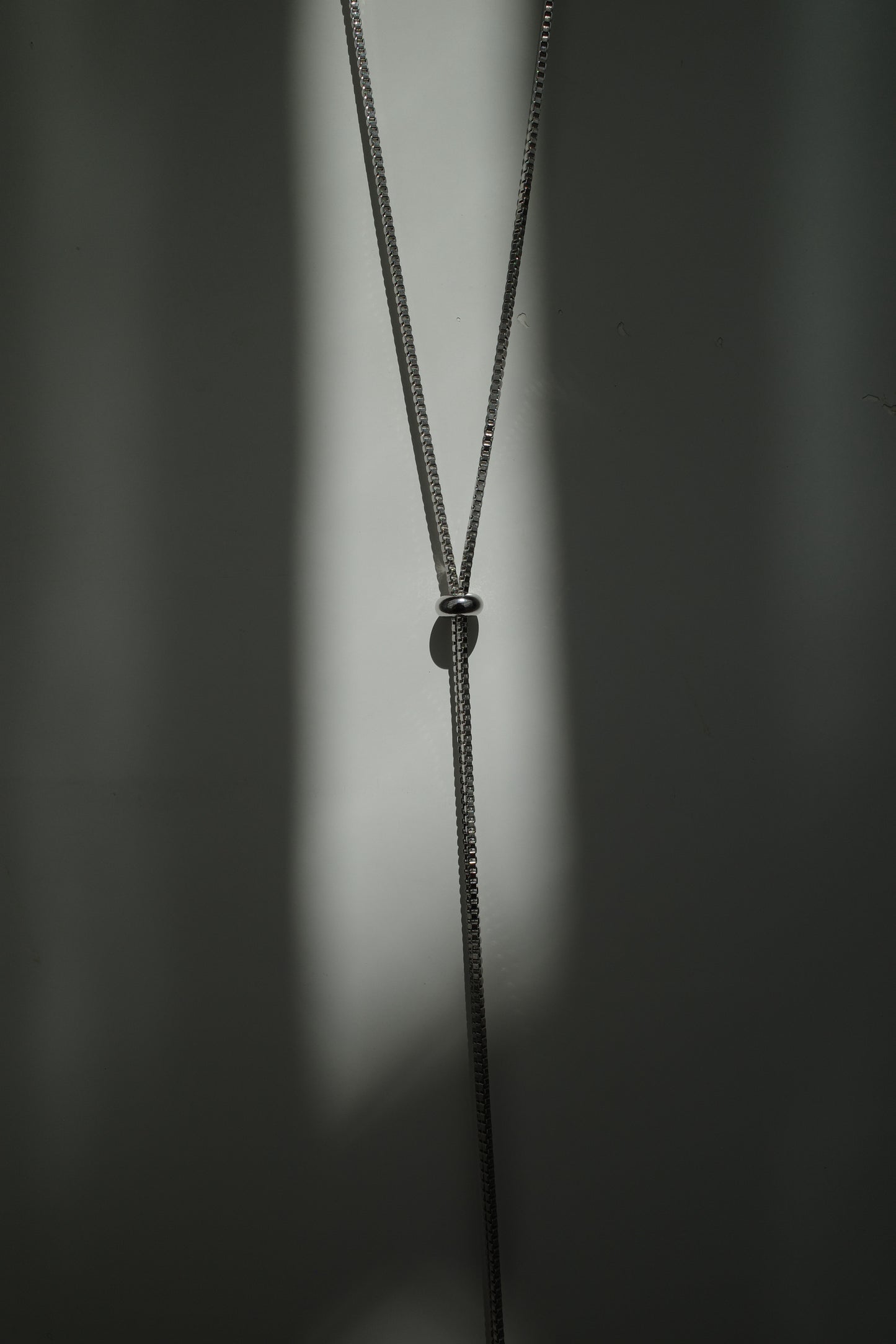 Tie Necklace (Silver)