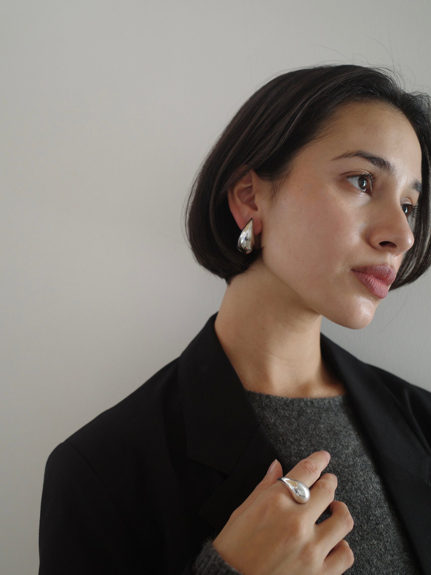 Drop Pierce (Silver)