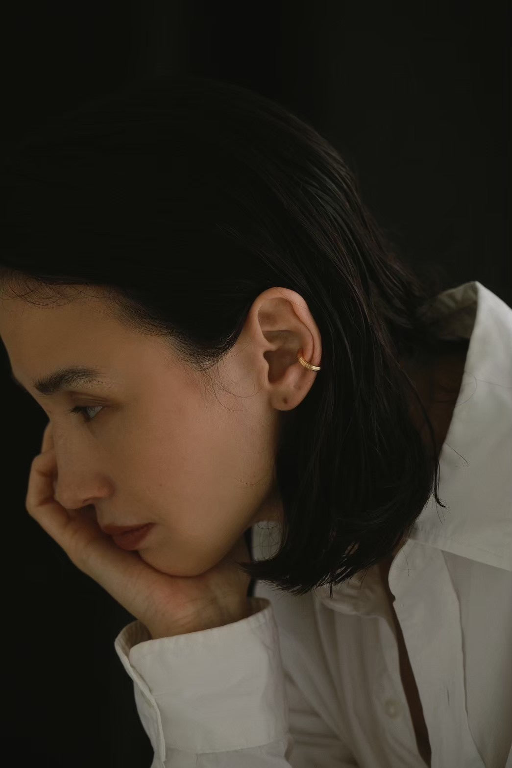 Seam Earcuff(Gold)