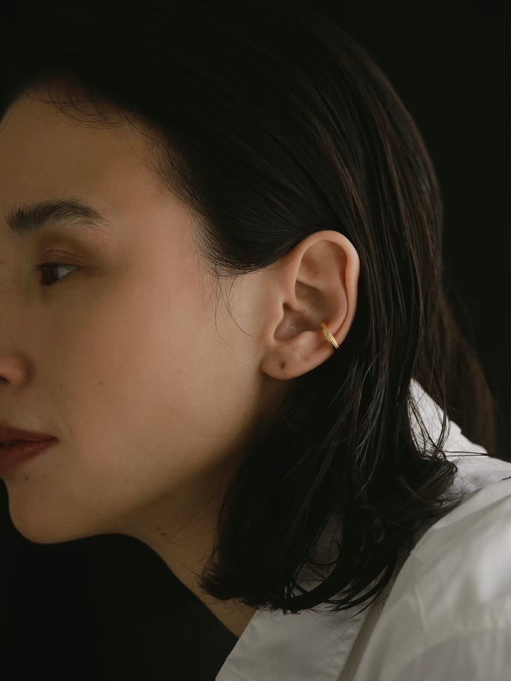 Seam Earcuff(Gold)