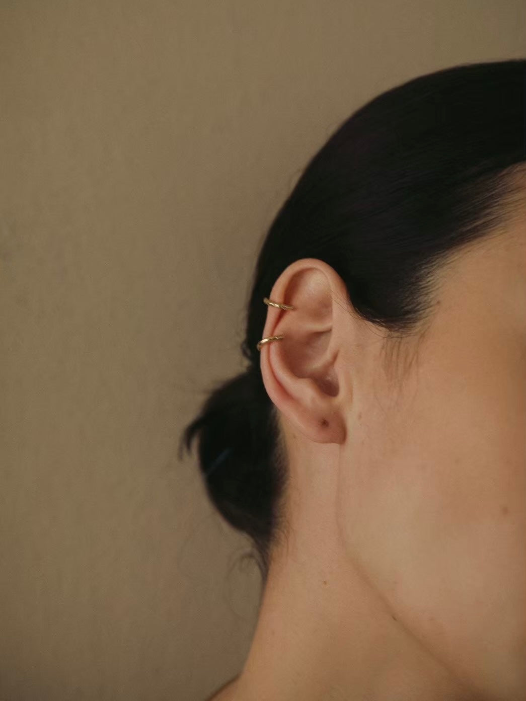Double nuance Earcuff (Gold)