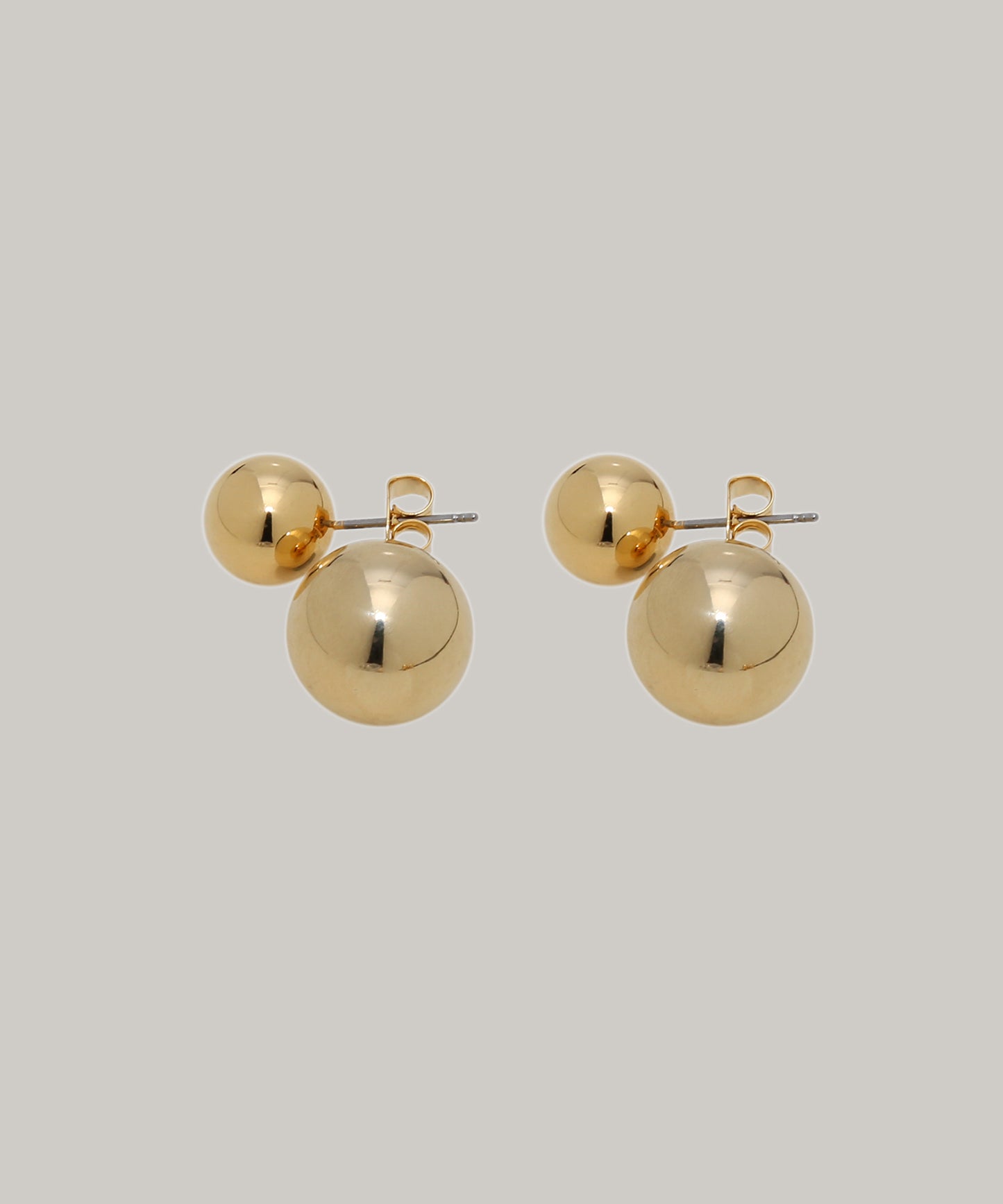 Double ball Pierce (Gold)