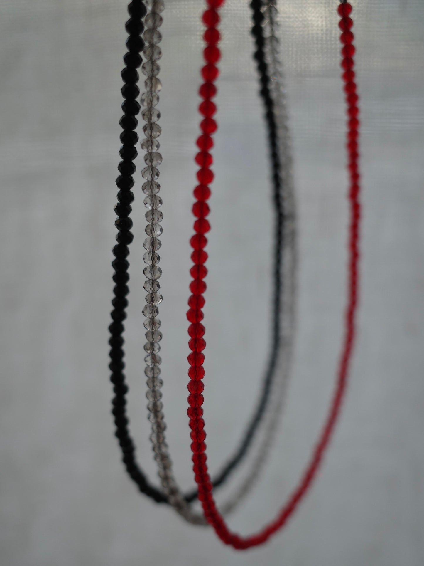 Beads Necklace (Black)