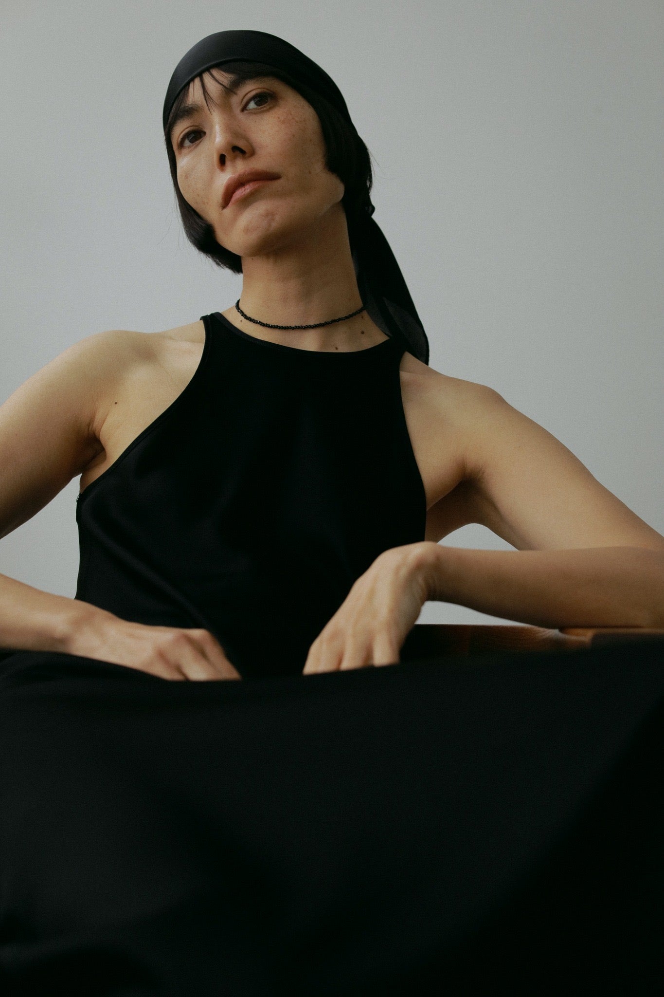 Beads Necklace (Black)