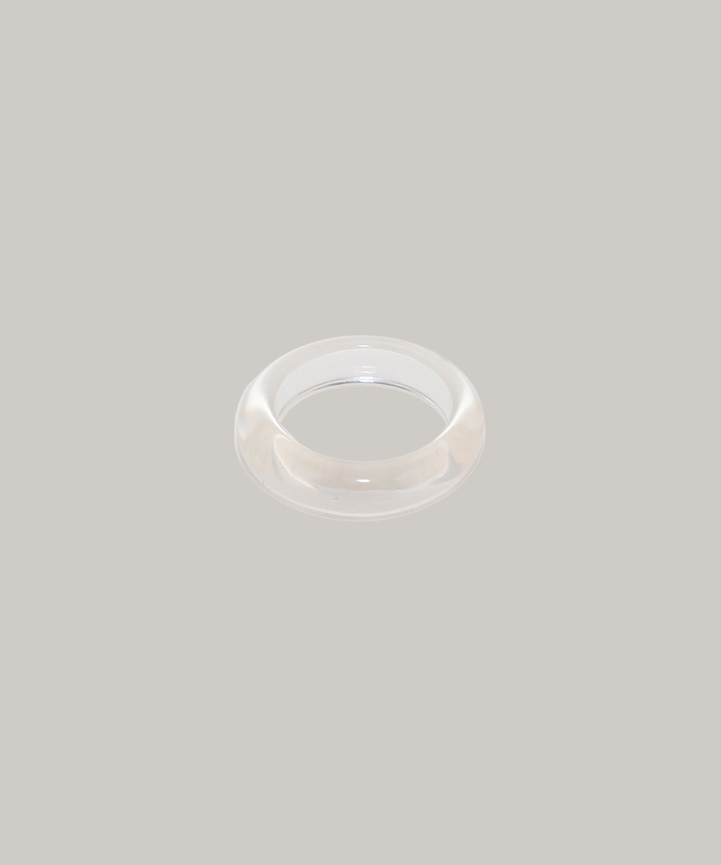 Marble simple Ring (Clear)