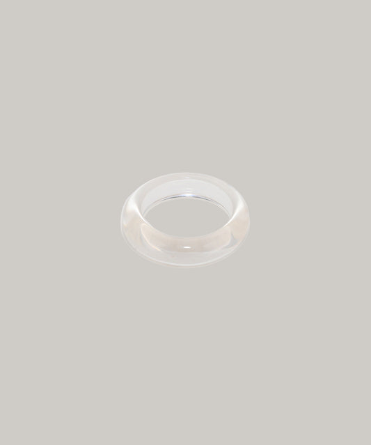 Marble simple Ring (Clear)
