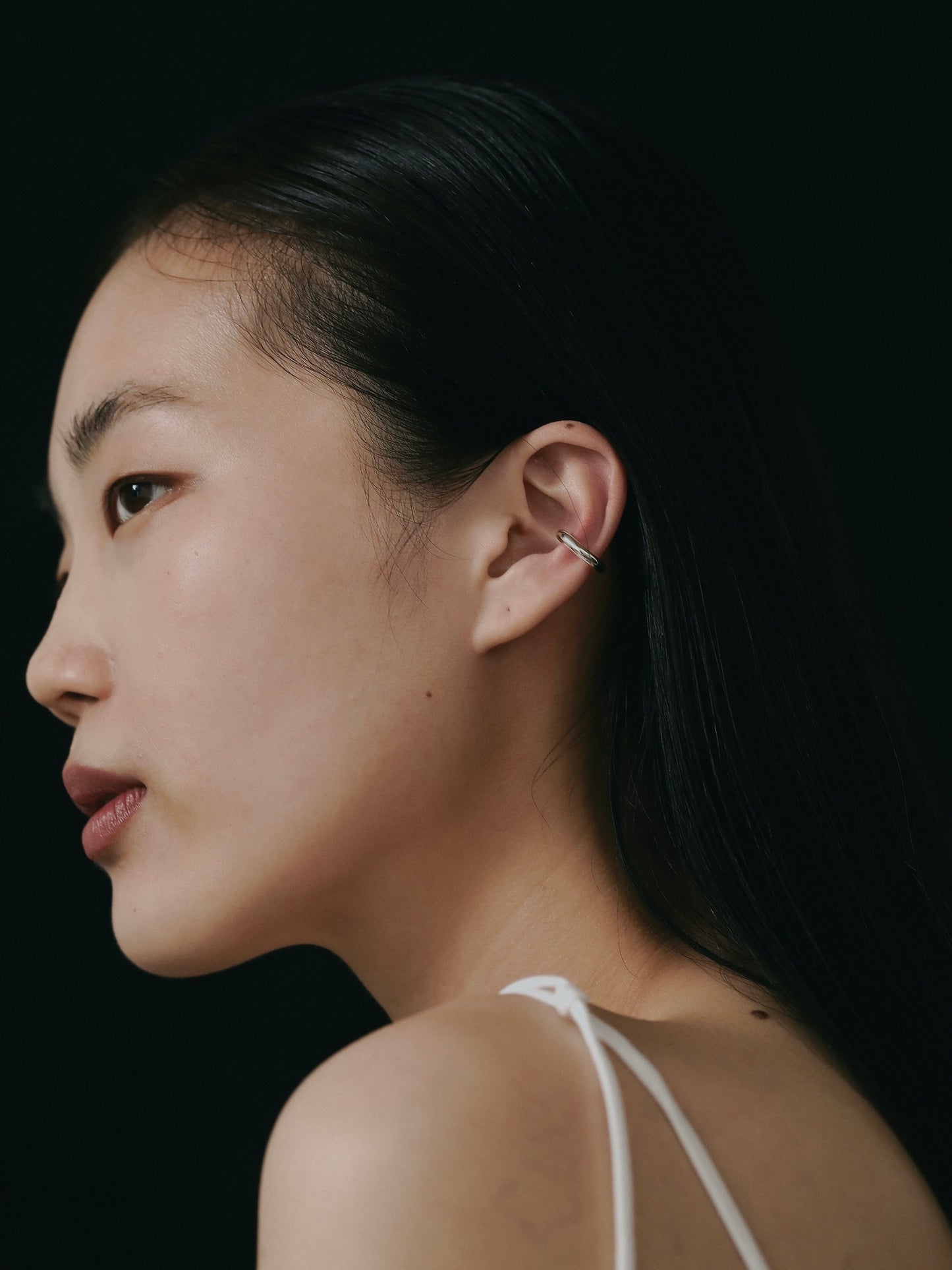 Mini simple Earcuff (Silver)