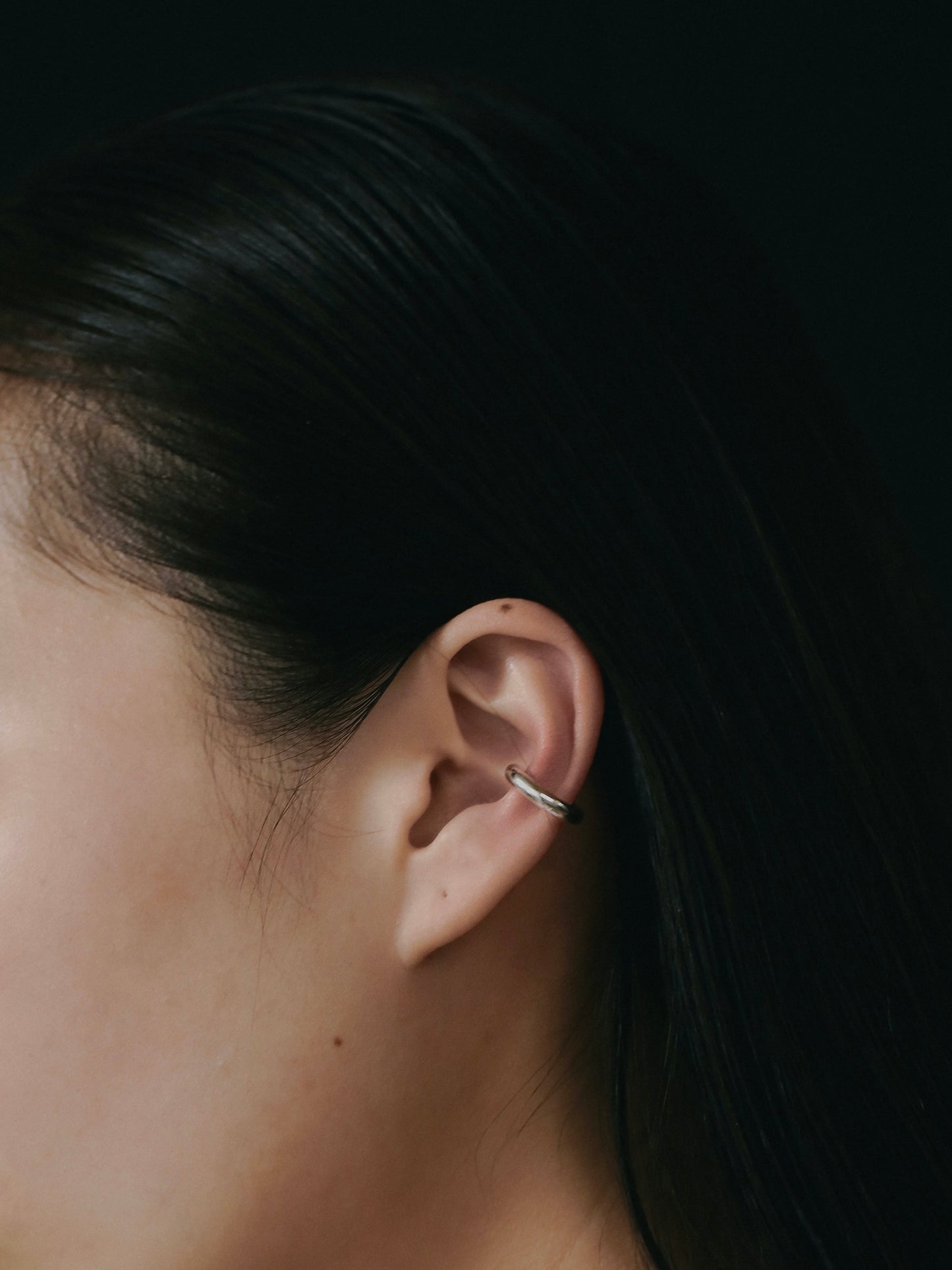 Mini simple Earcuff (Silver)