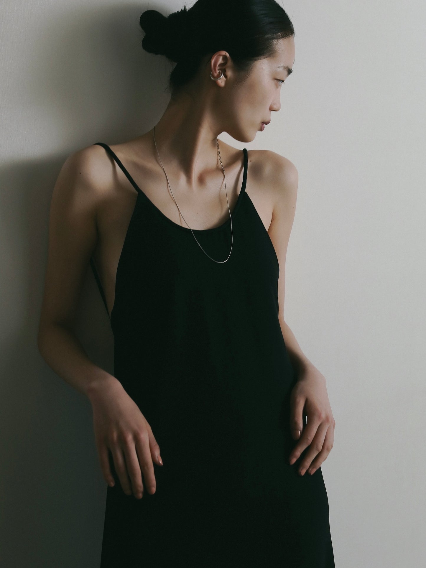 Chain×Snake Necklace (Silver)