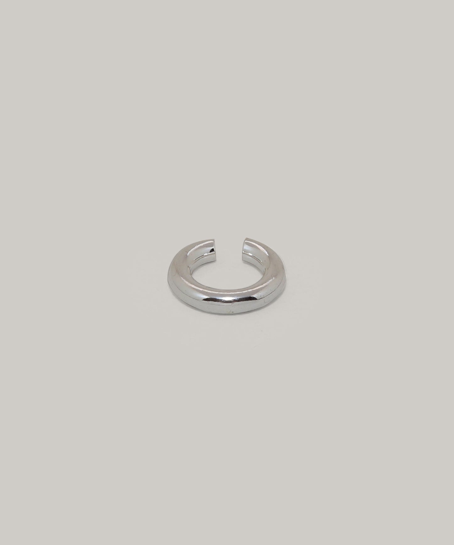 tres Mini Simple Earcuff (Silver) 1