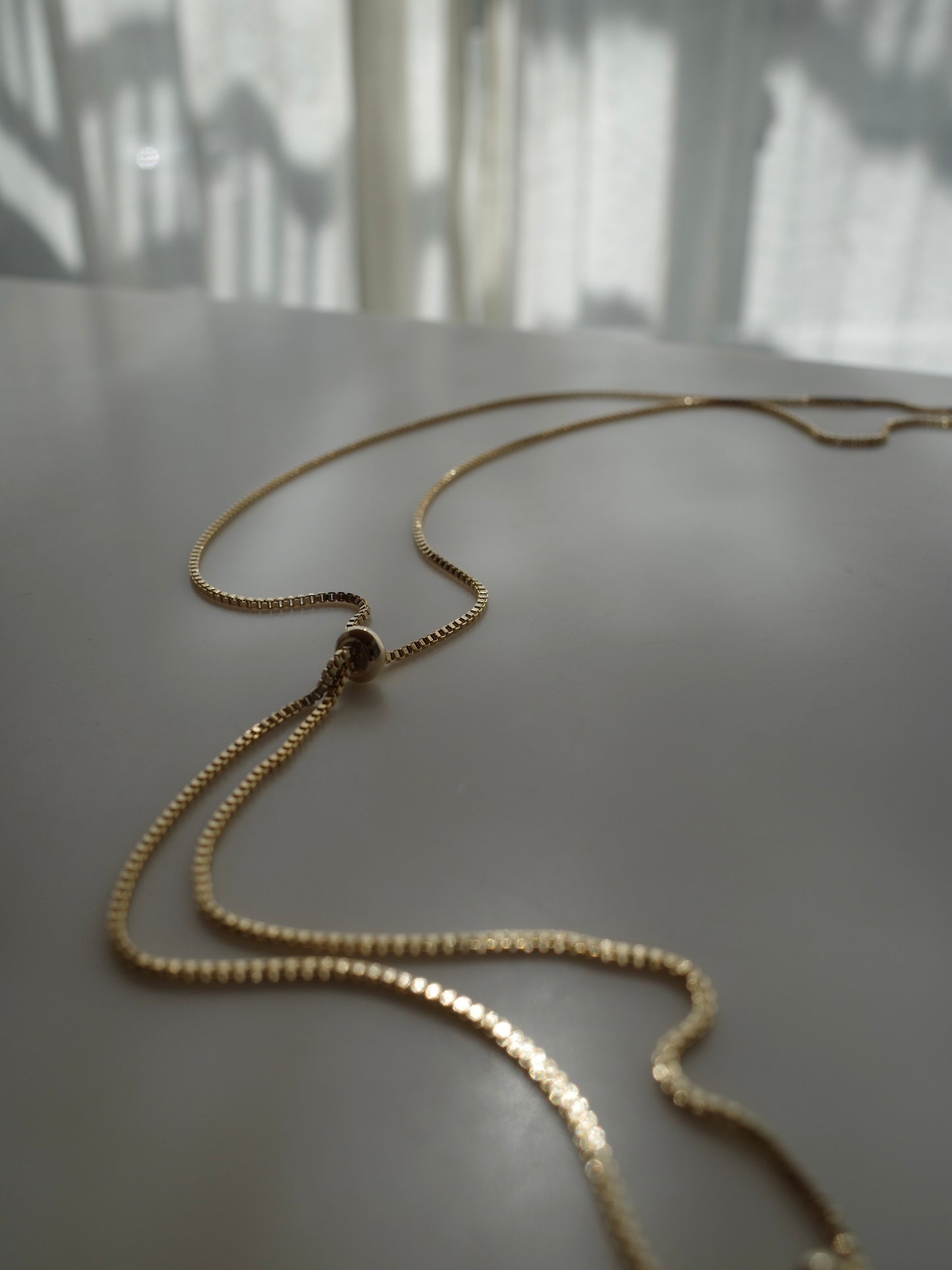 Tie Necklace (Gold)