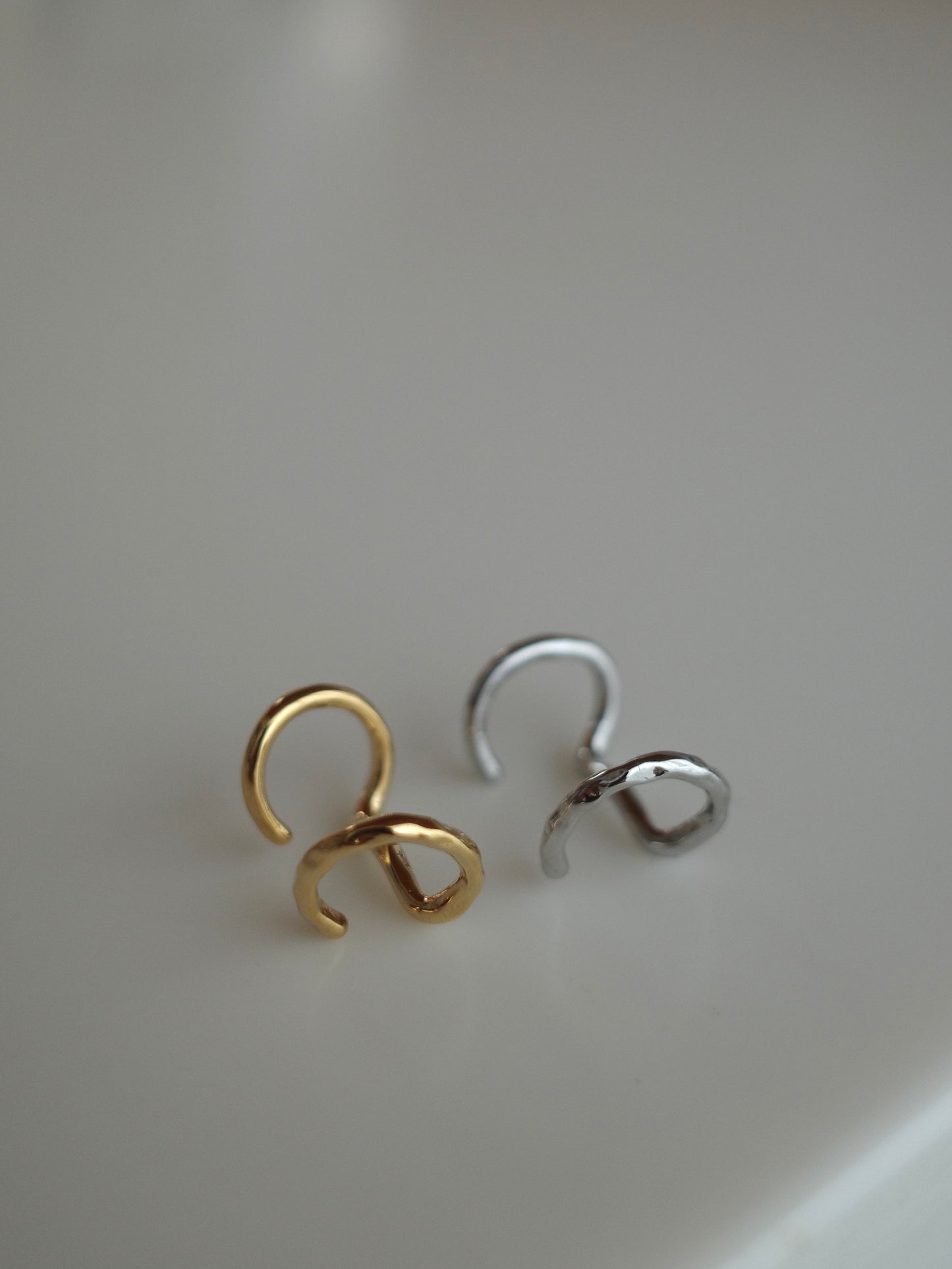 Double nuance Earcuff (Silver)