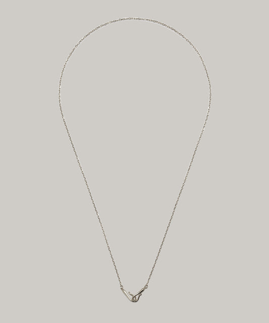 ［silver925］Hook Necklace (Silver)