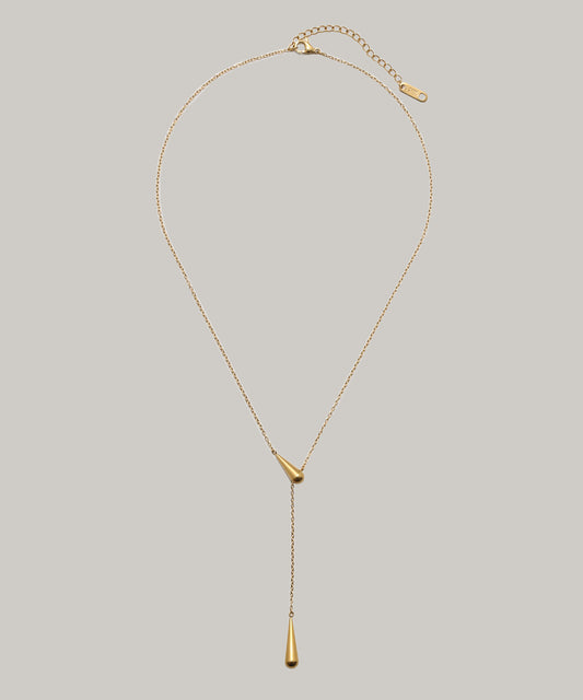 ［316L］Icicle Necklace (Gold)