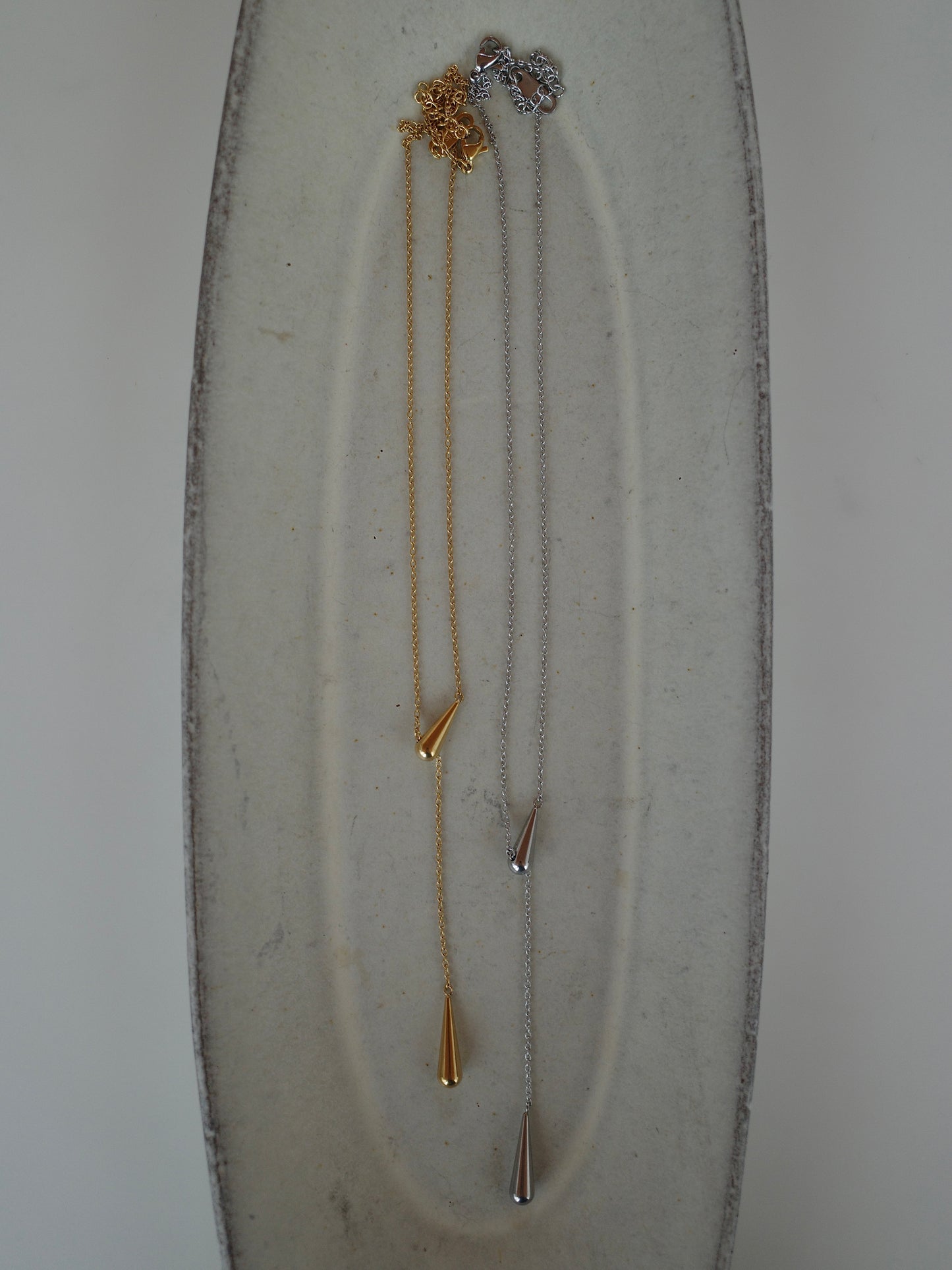 ［316L］Icicle Necklace (Gold)