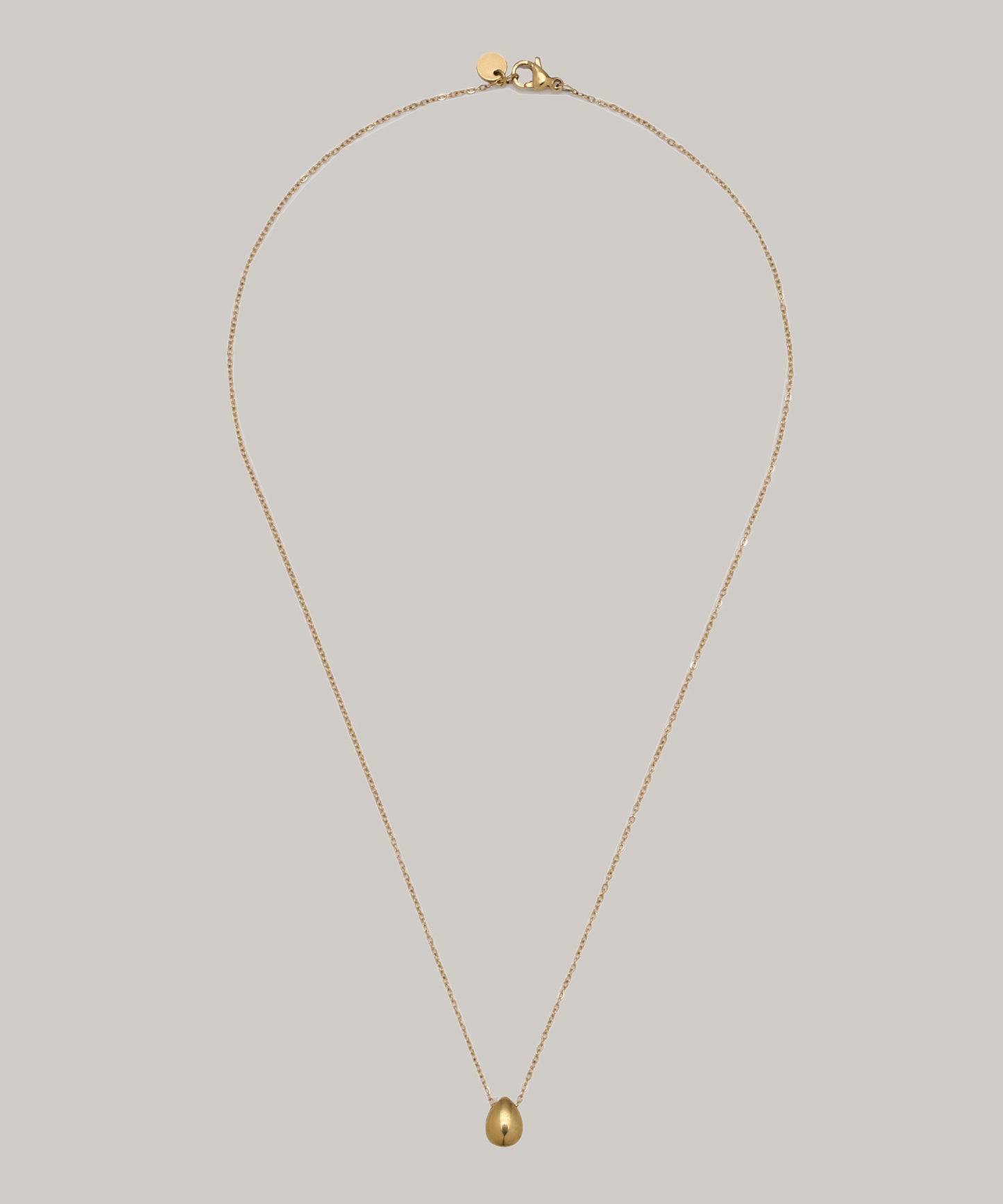 ［316L］Mini egg Necklace (Gold)