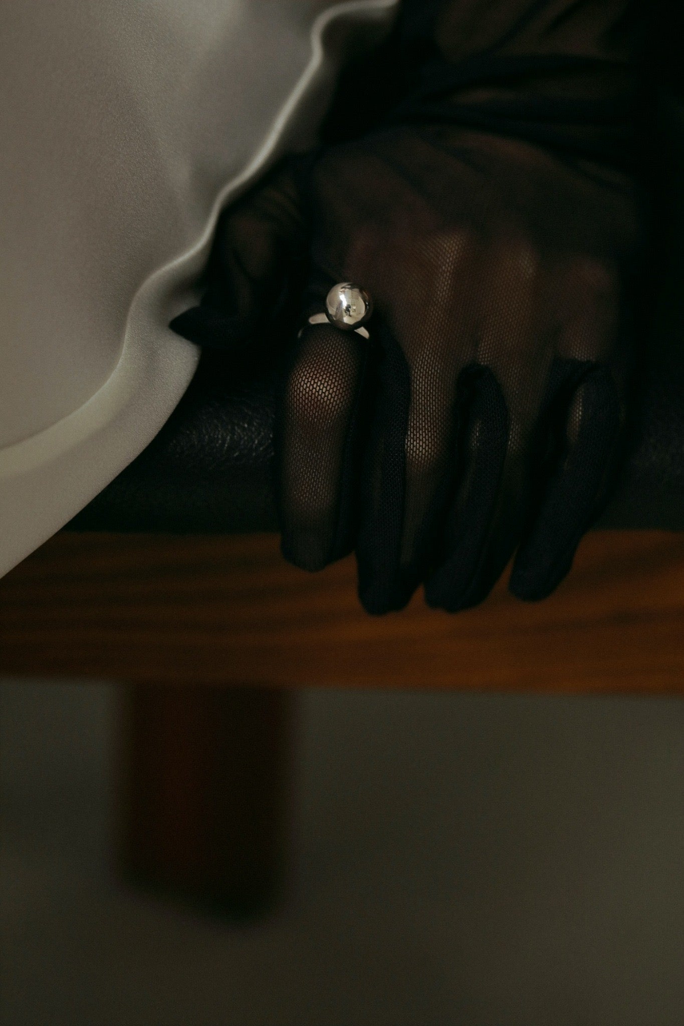 ［silver925］Large ball Ring (Silver)