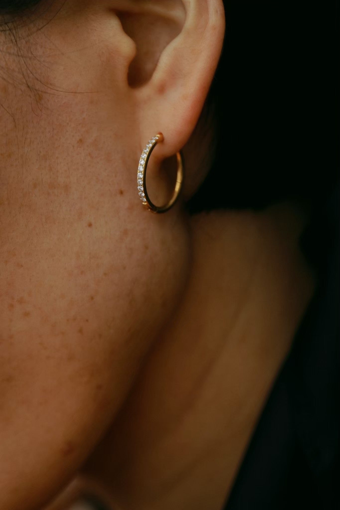 ［316L］Half bijou Pierce (Gold)