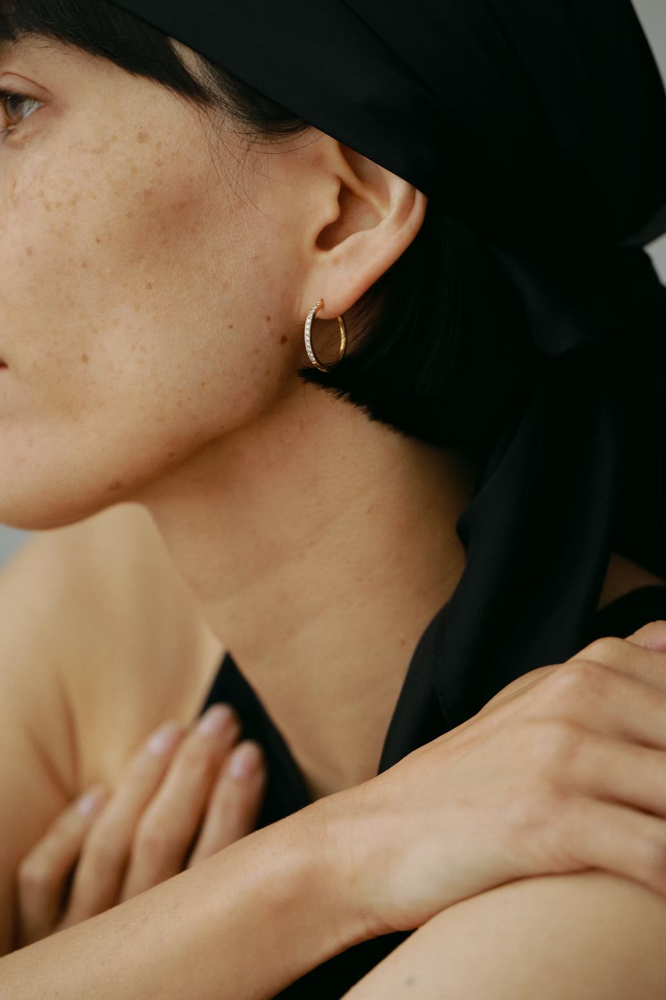 ［316L］Half bijou Pierce (Gold)