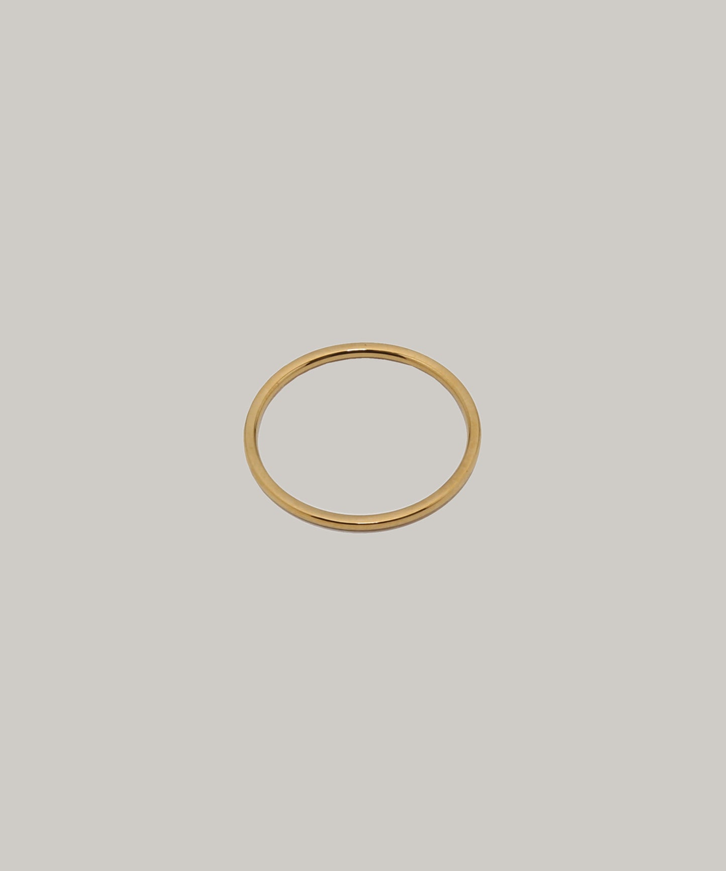 ［316L］Circle Ring (Gold)
