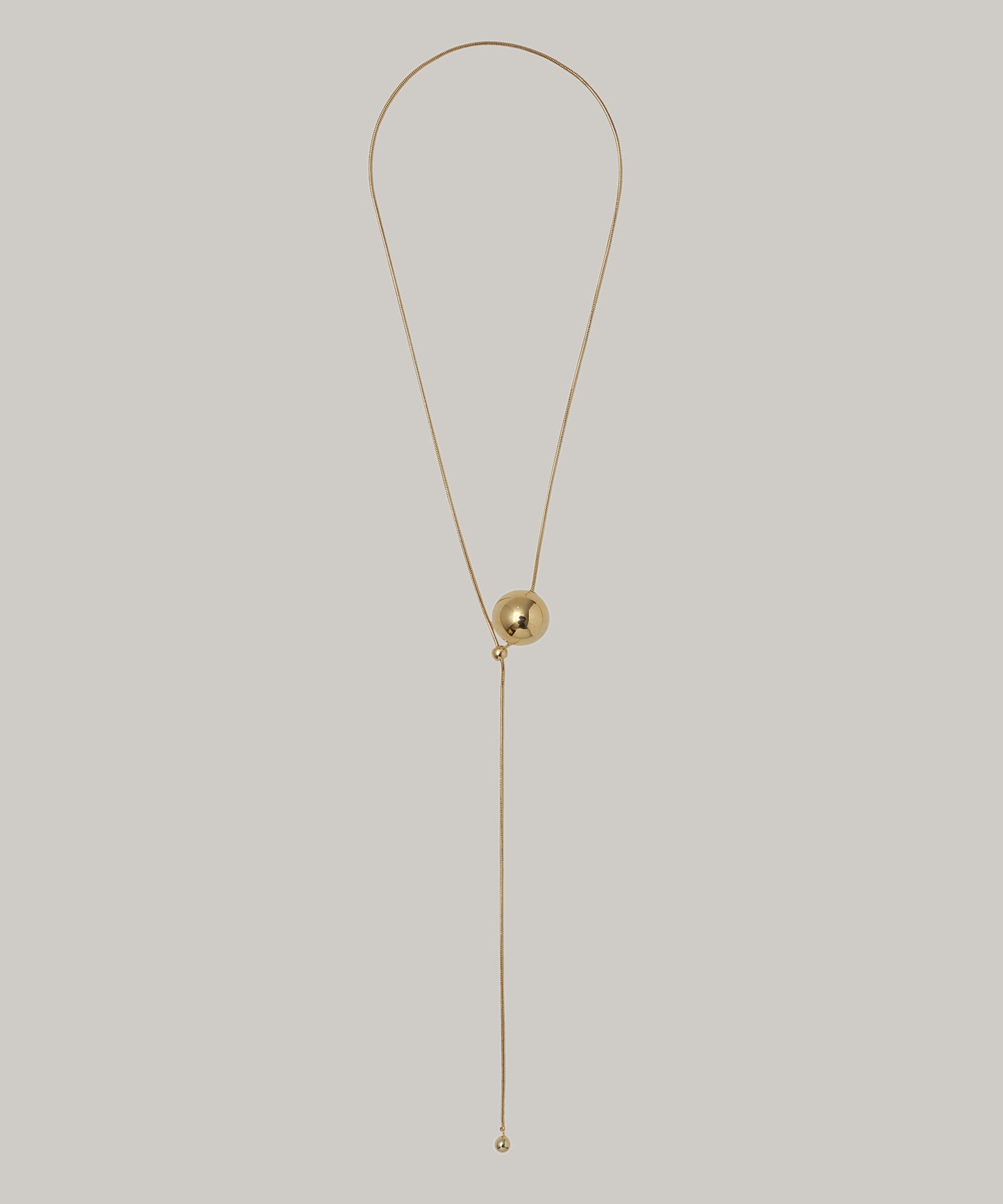 Ball snake Necklace (Gold)