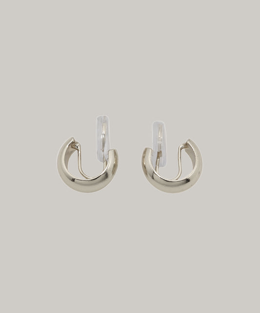 Mini hoop Earring (Silver)