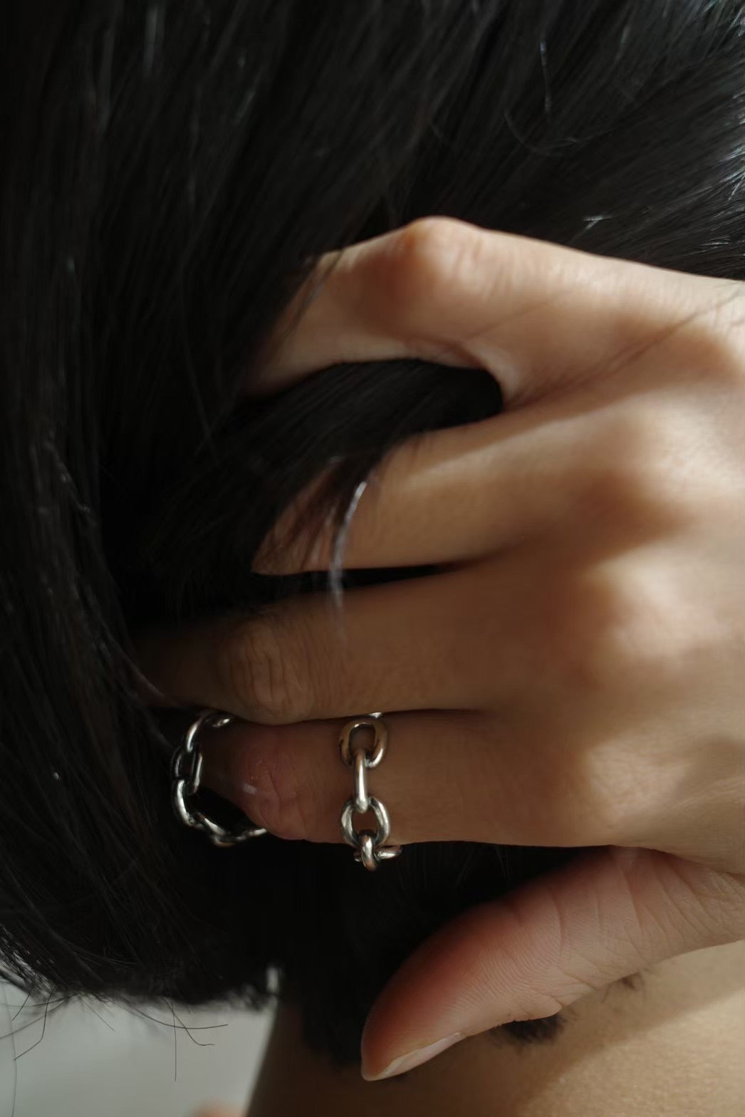 ［silver925］Chain Ring (Silver)