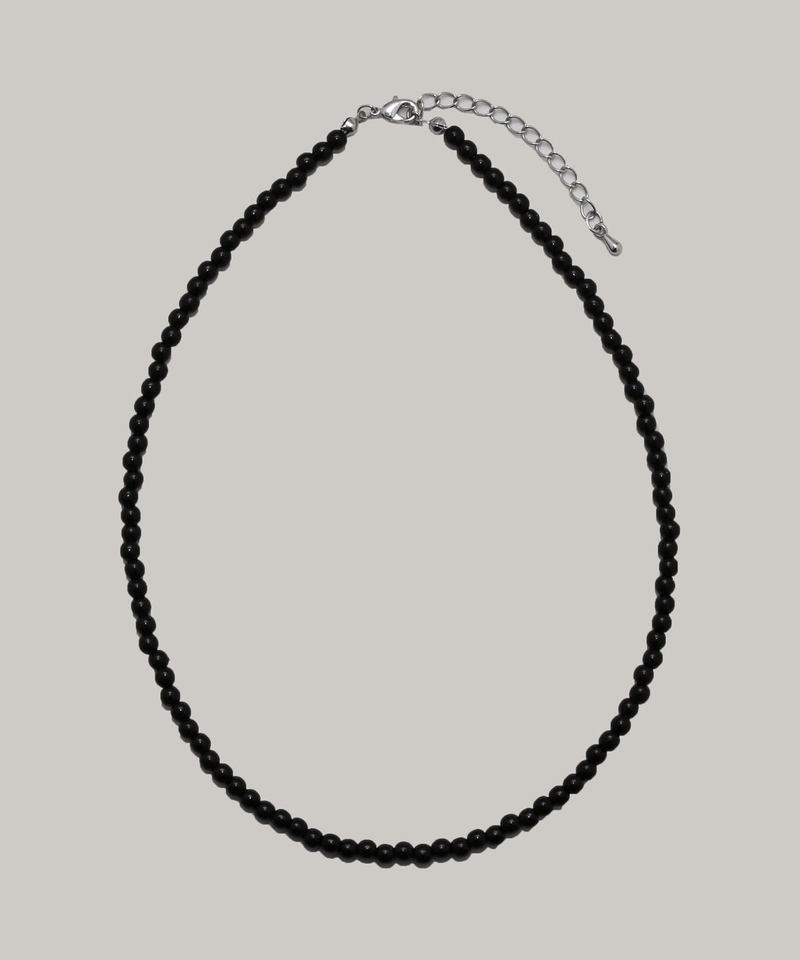 Round beads Necklace (Black)