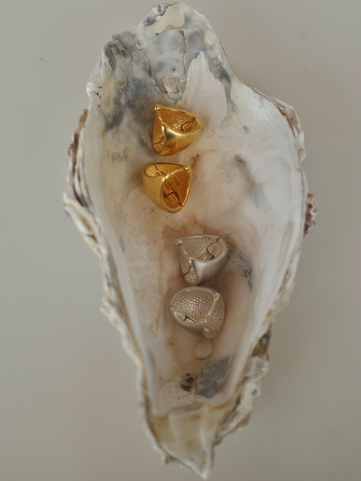 ［silver925］Shell Pierce (Gold)