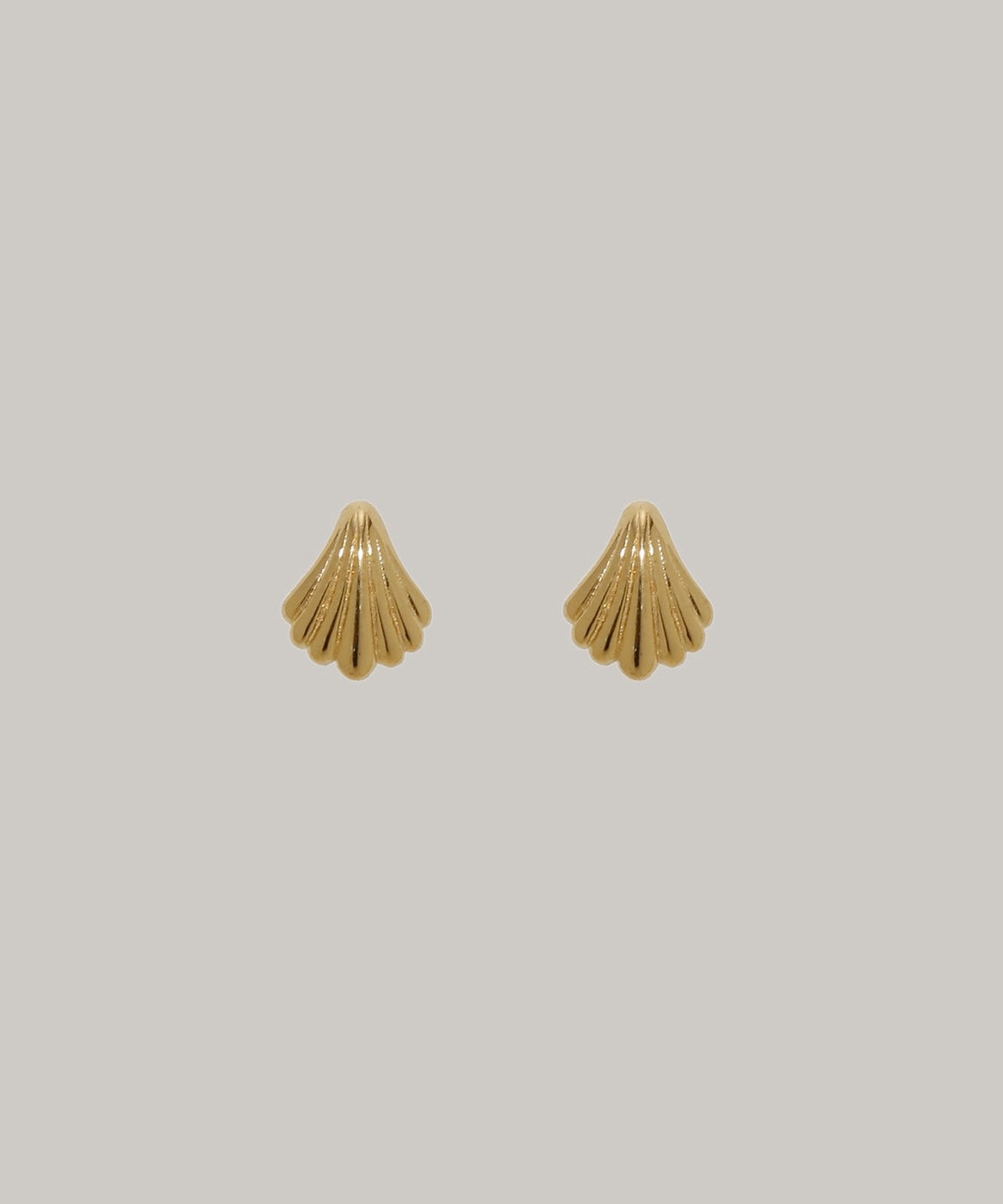 ［silver925］Mini shell Pierce (Gold)