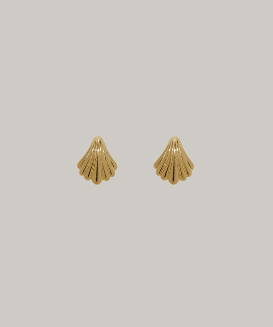 ［silver925］Mini shell Pierce (Gold)