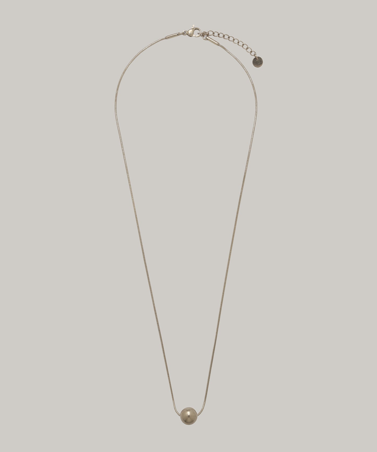 ［316L］Maru Necklace (Silver)