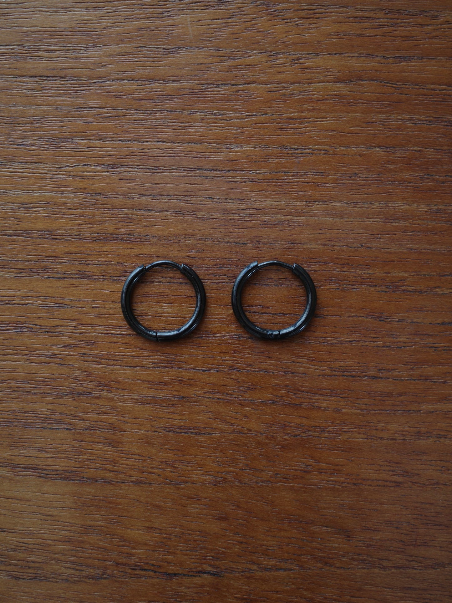 ［316L］Kuro hoop Pierce (Black)