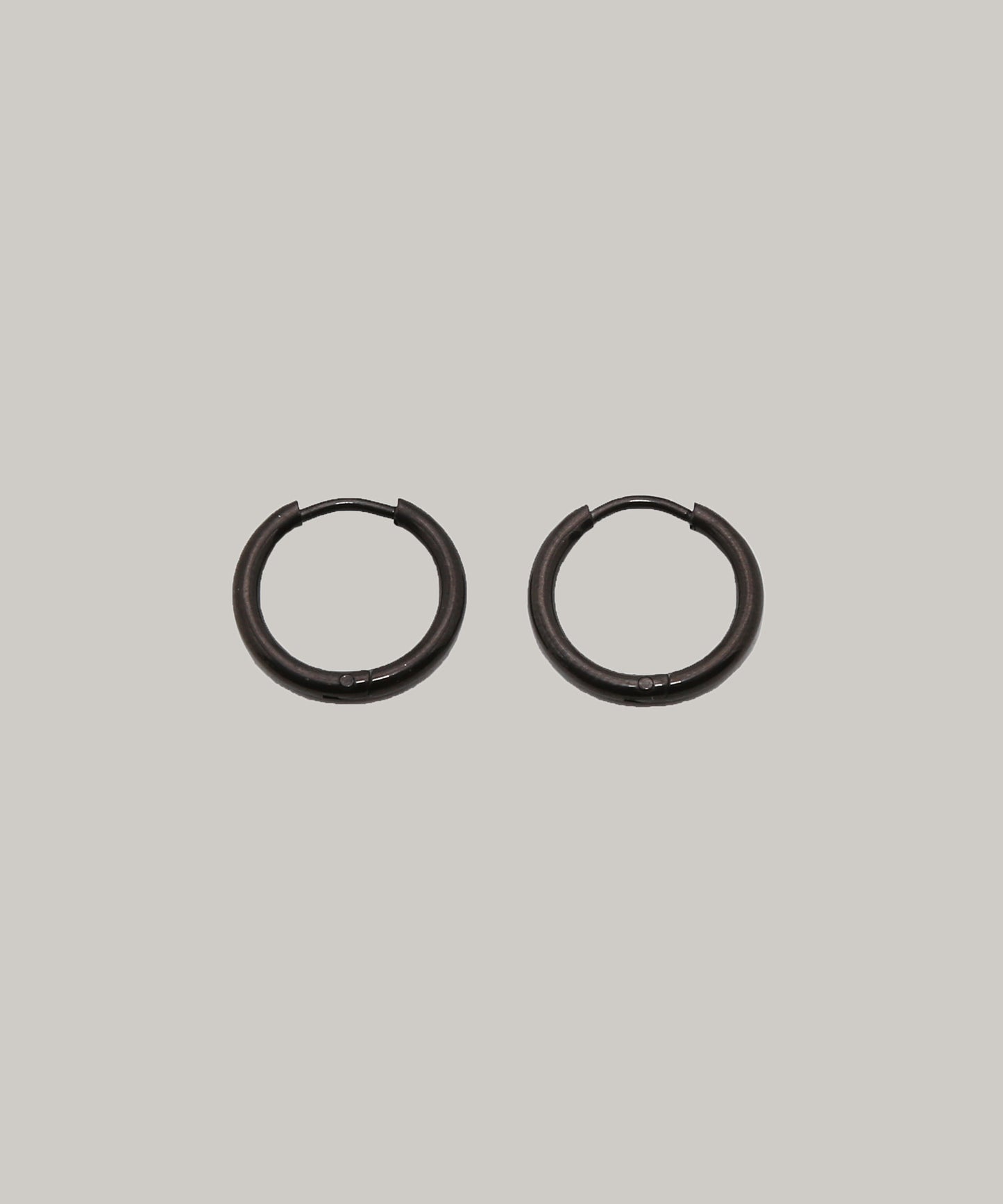［316L］Kuro hoop Pierce (Black)