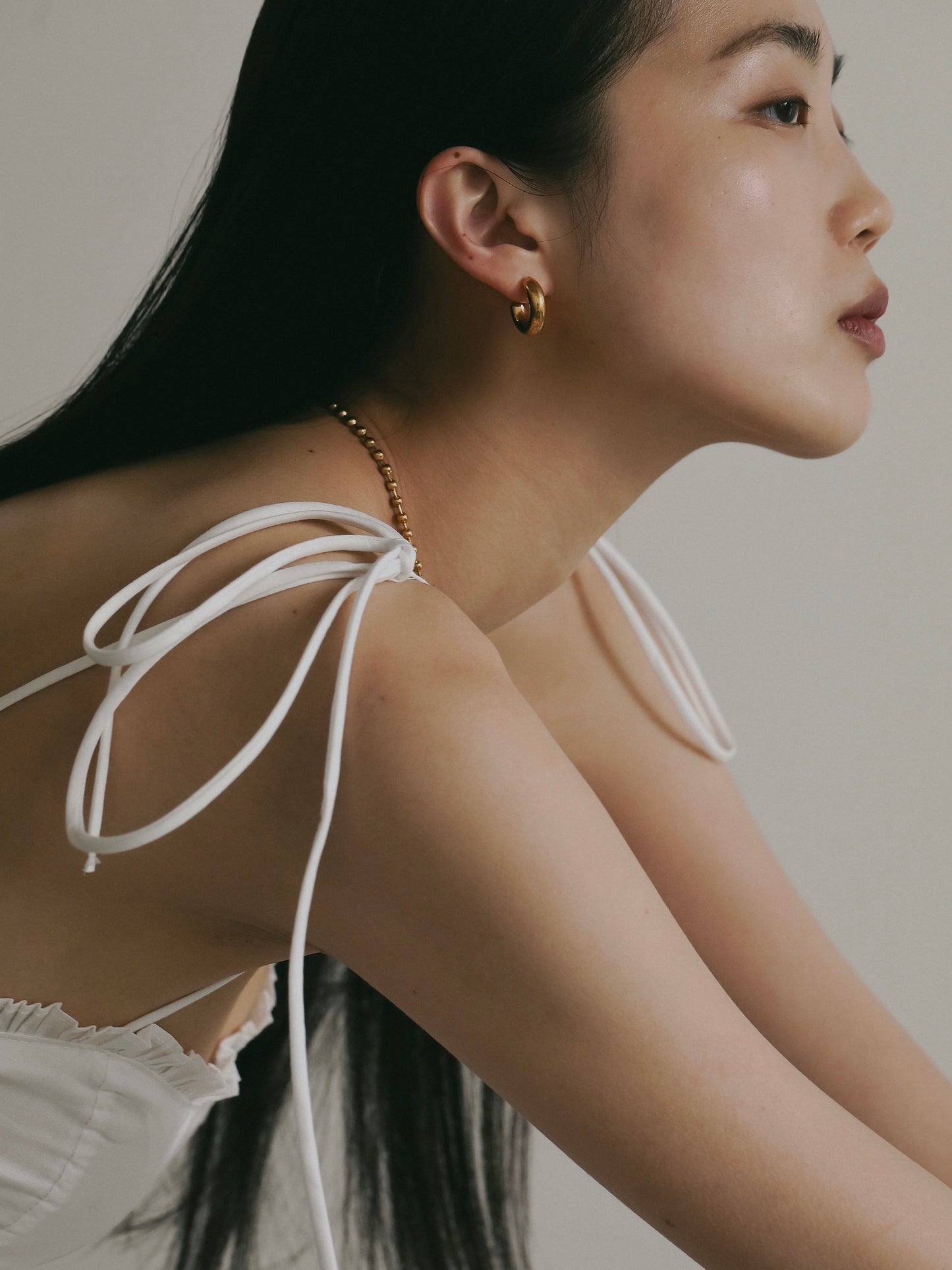 ［316L］C hoop Pierce (Gold)