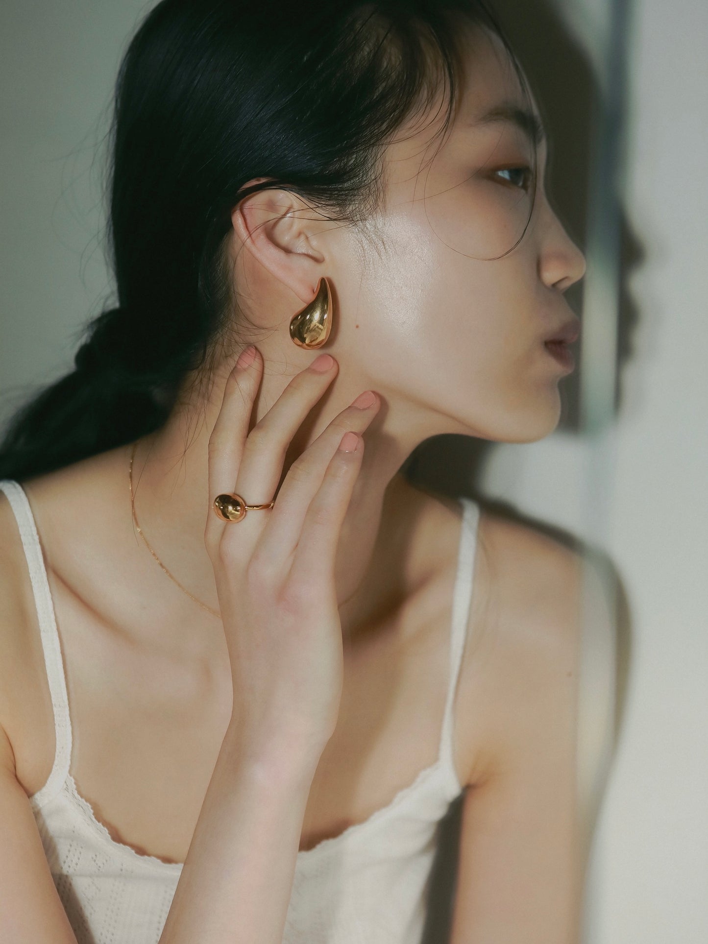 ［316L］Drop Pierce (Gold)