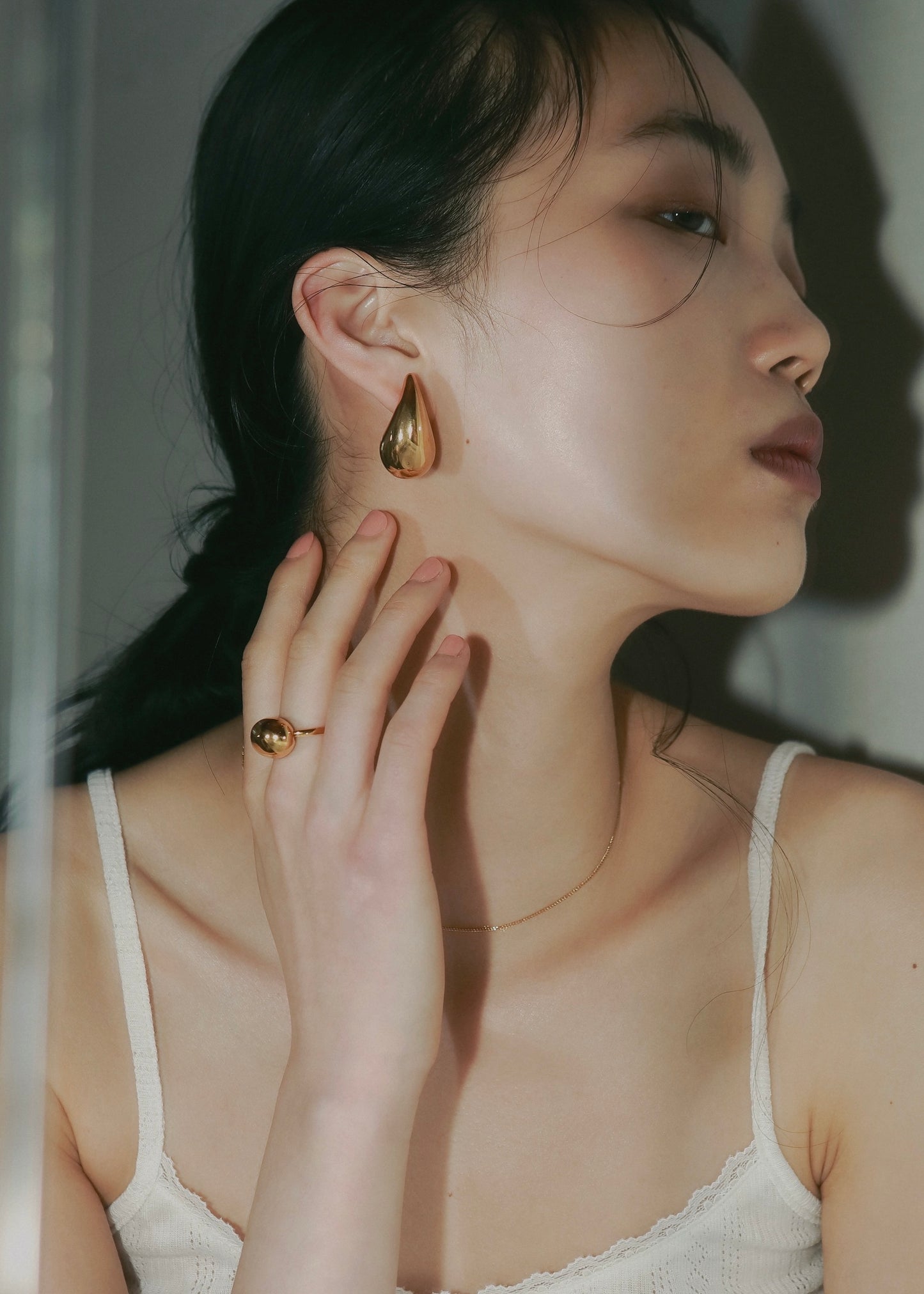 ［316L］Drop Pierce (Gold)
