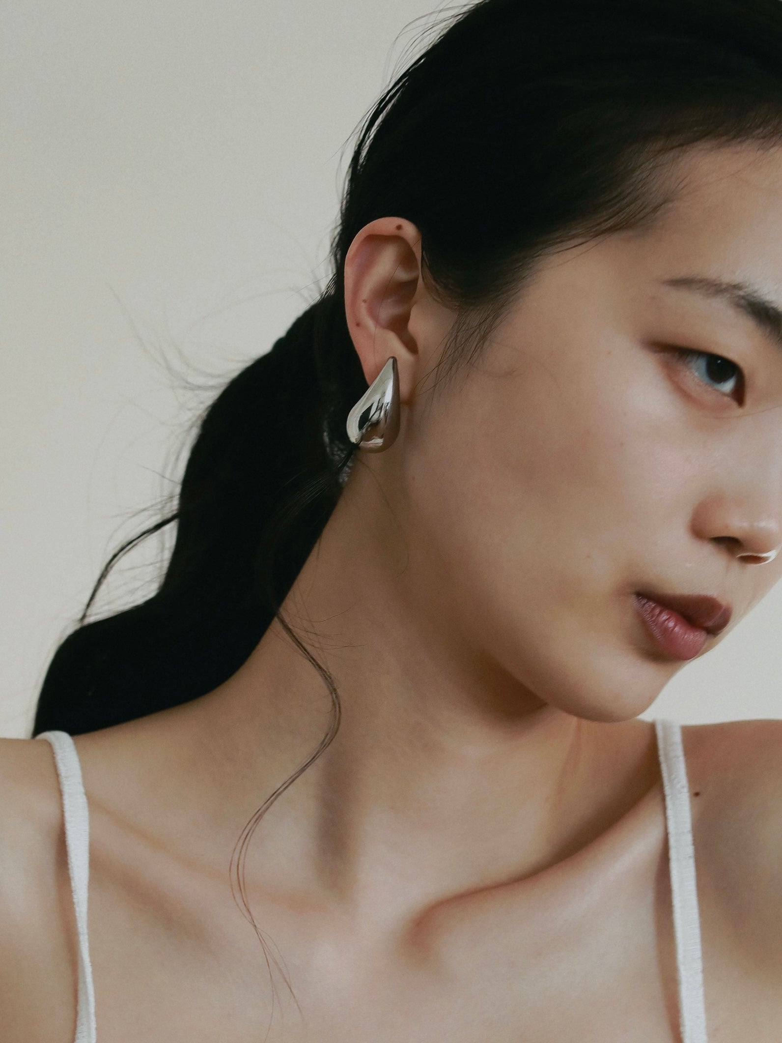 TRES トレス Drop Pierce (Silver) ピアス シルバー 316L］Drop Pierce (Silver) – TRES