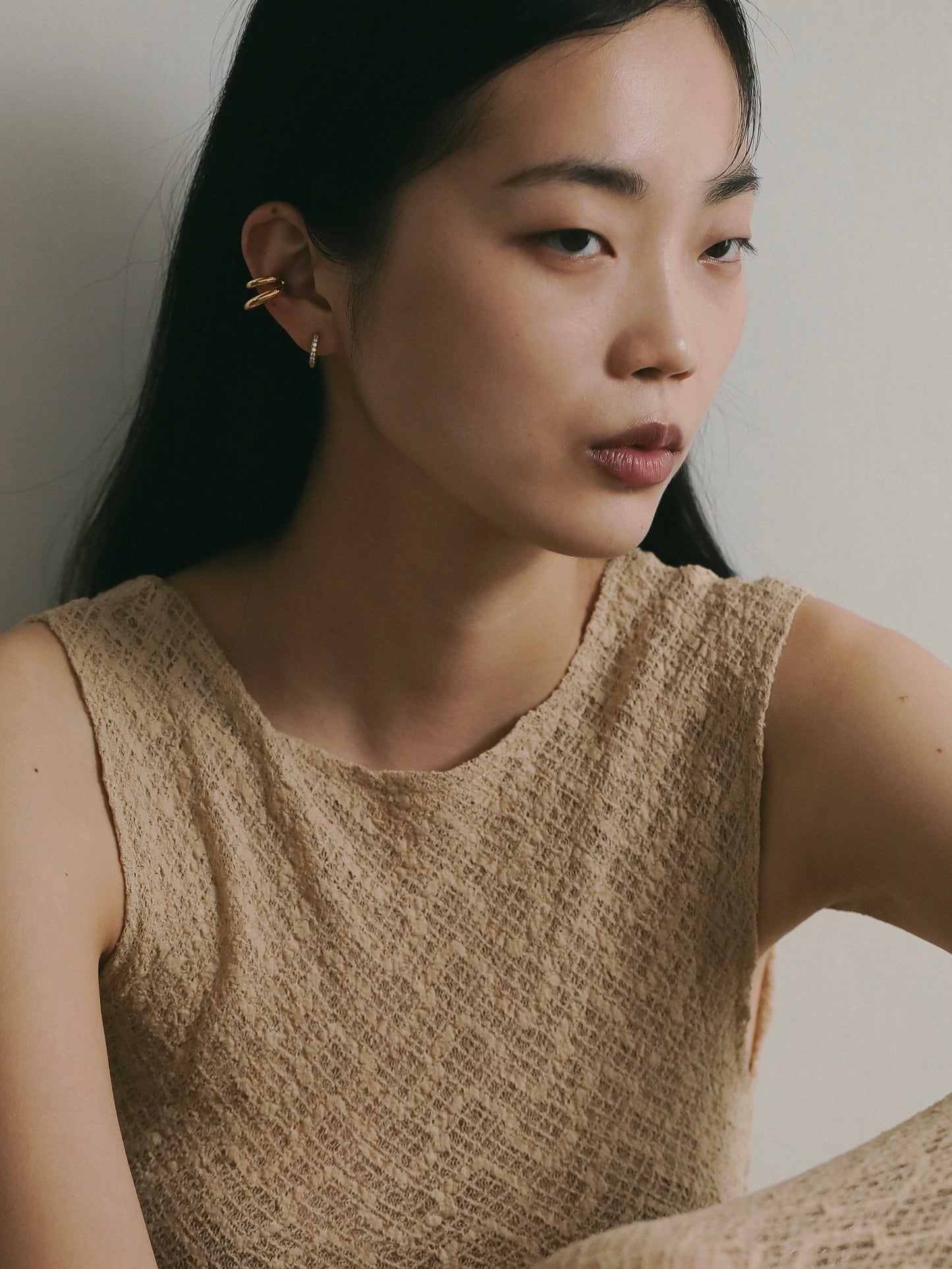 Two line Earcuff (Gold)