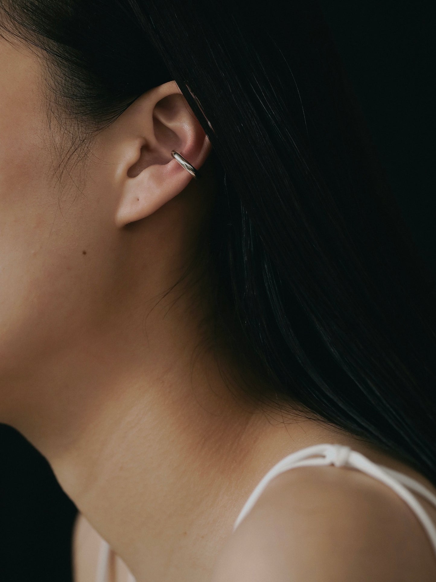 Mini simple Earcuff (Silver)
