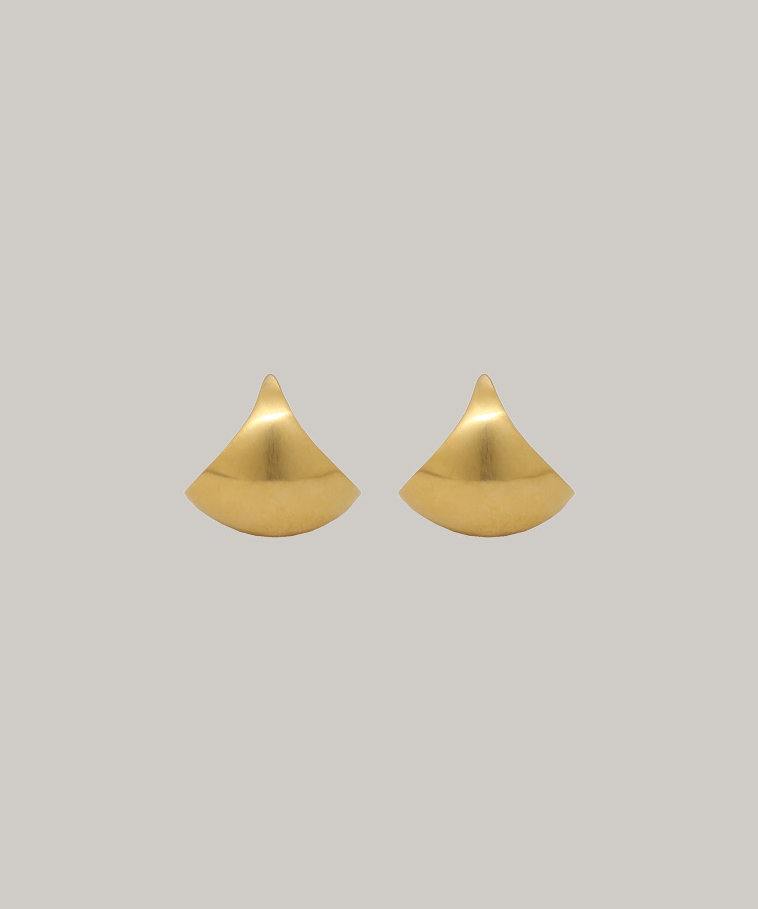 silver925］Mini wide hoop Pierce (Gold) – TRES