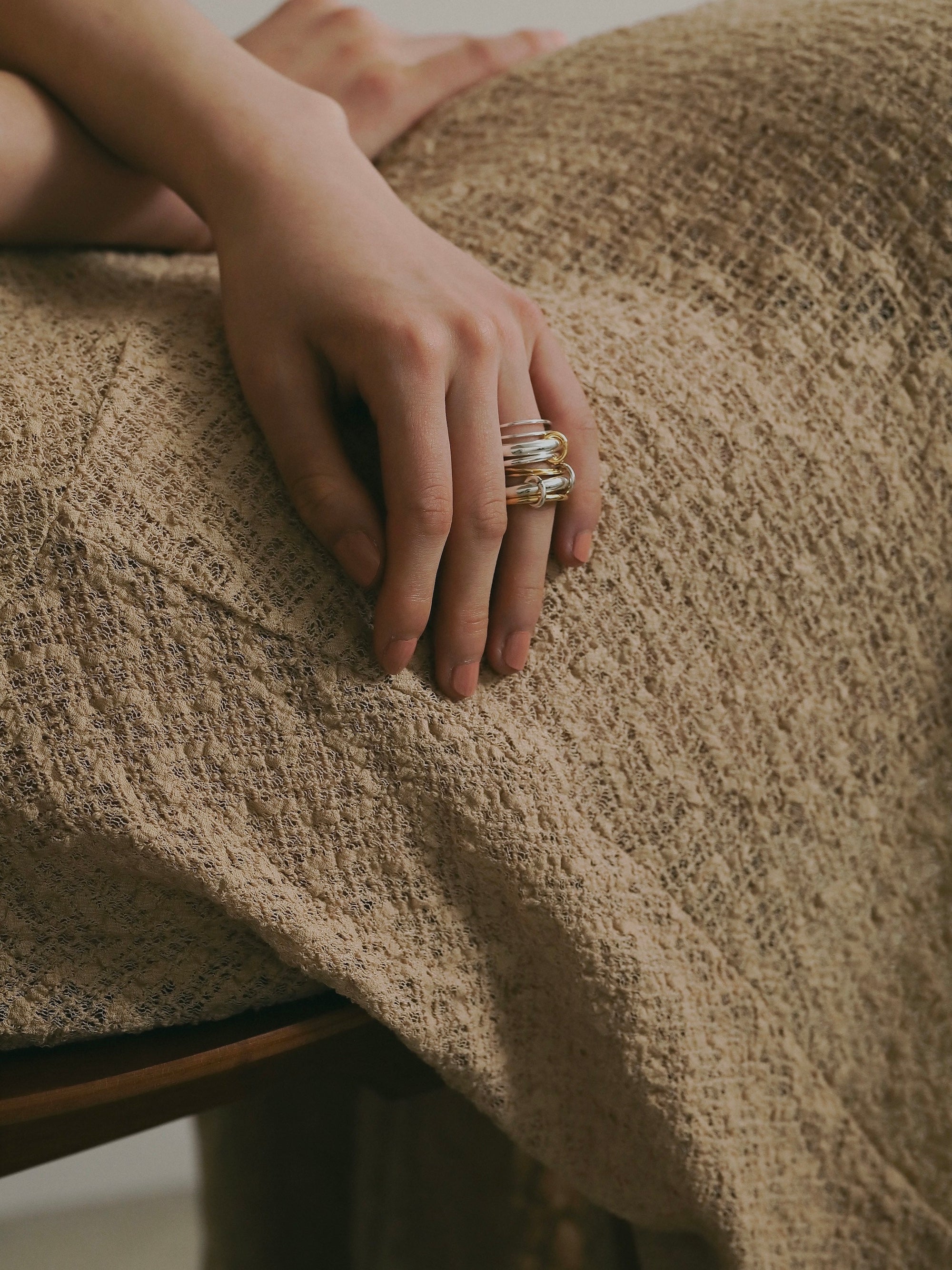 LAVER 3 LINK RING LAVER リング ラバー 指輪 LAVER ⁄ ラバー ： 3 
