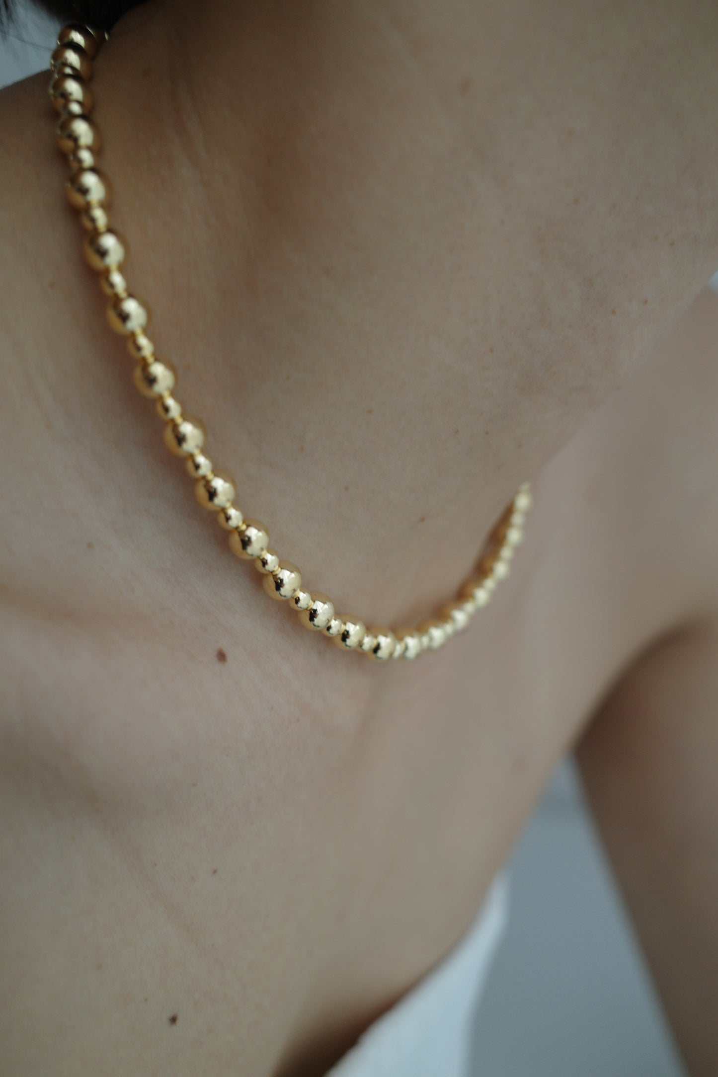 Tsubu Necklace (Gold)