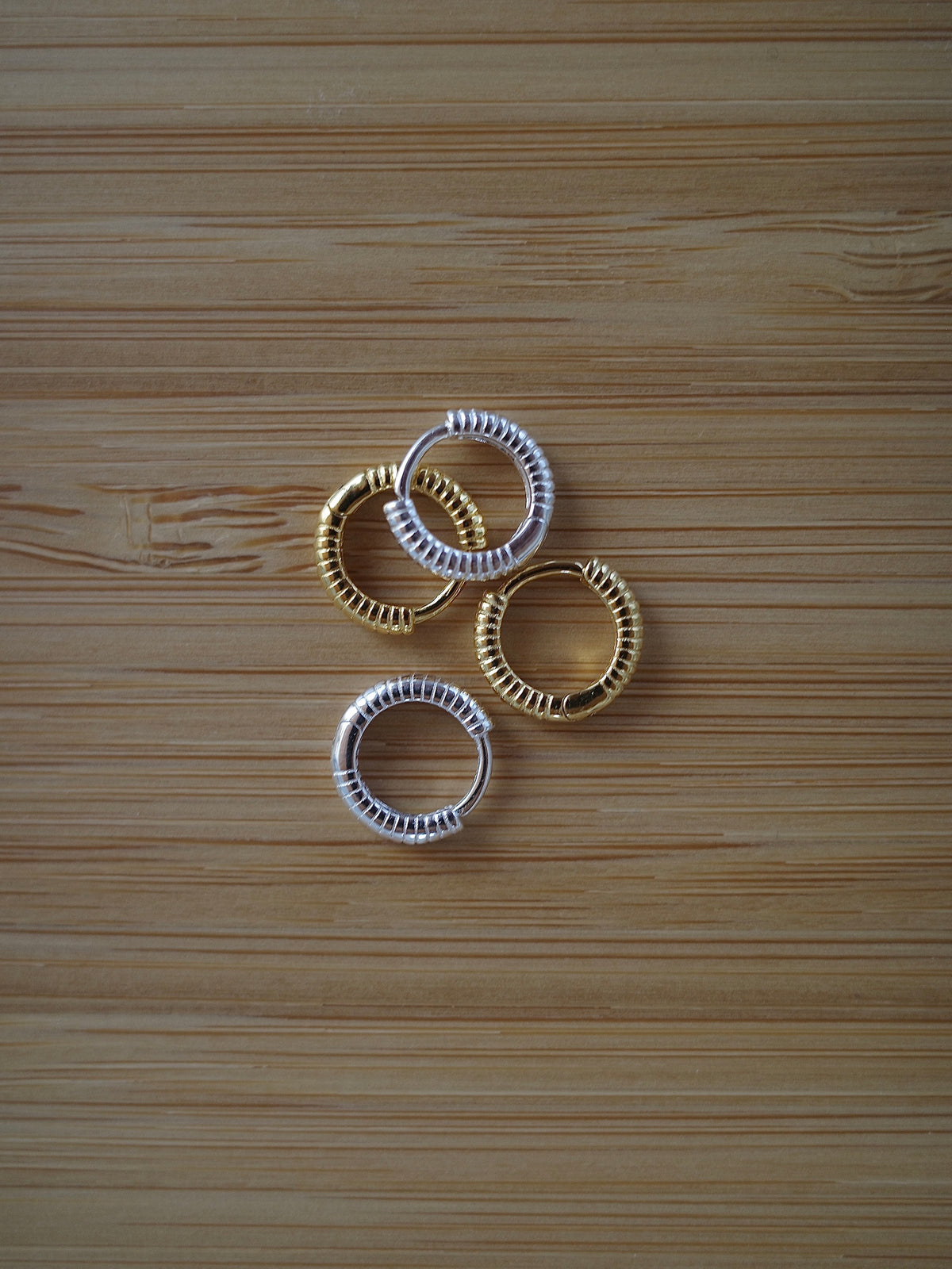 ［silver925］Micro zig Pierce (Silver)