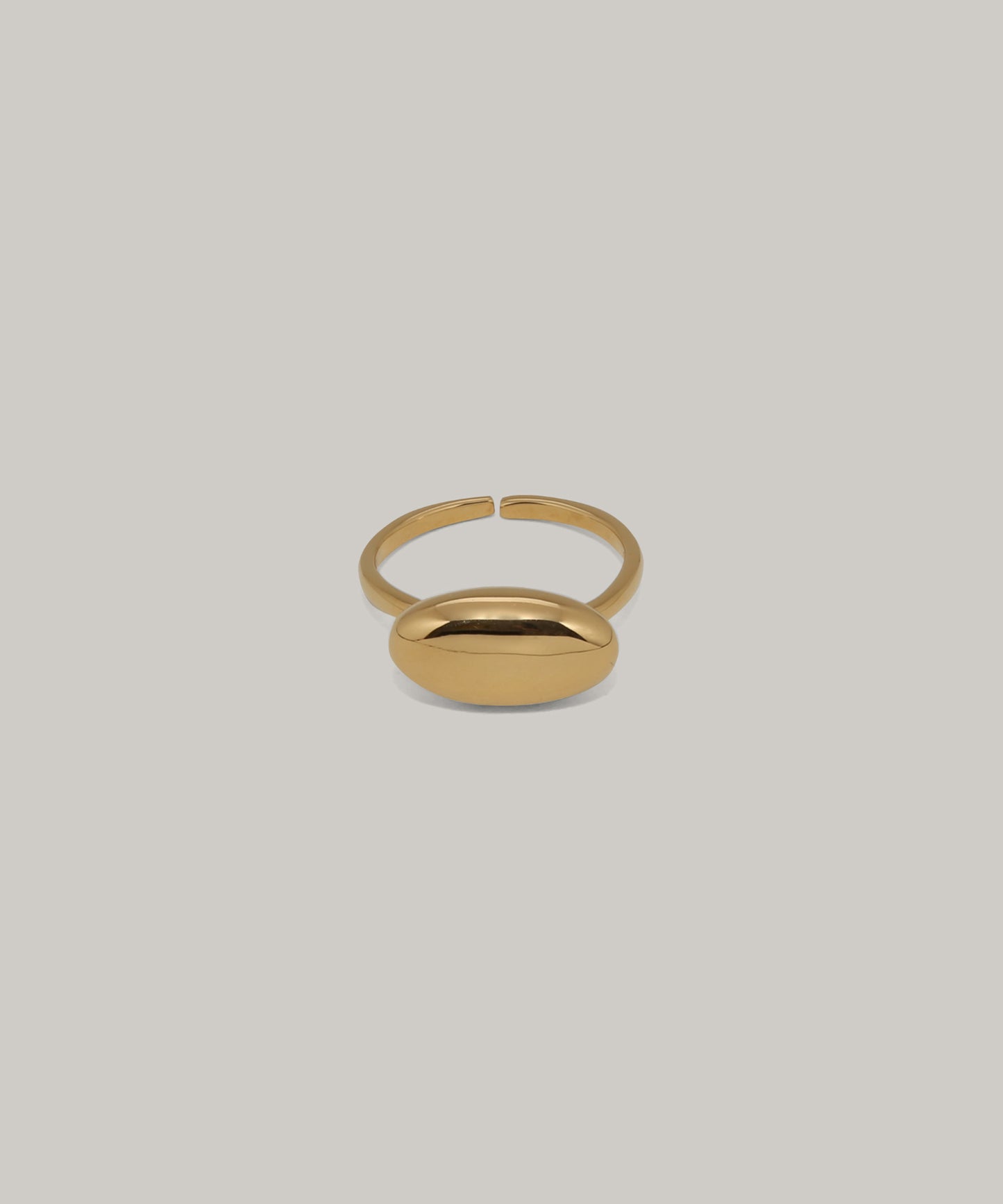 tres ［Silver925］Levre Ring (Gold) 1