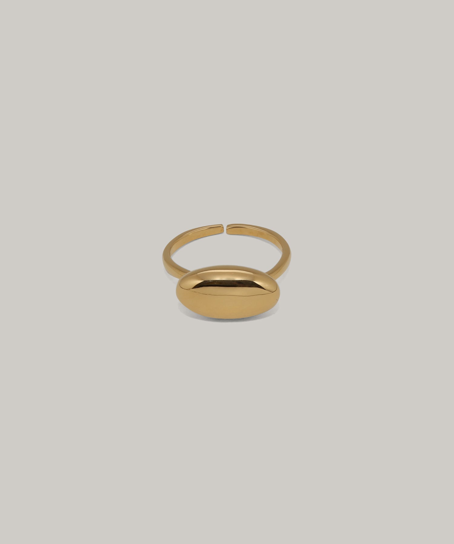 tres ［Silver925］Levre Ring (Gold) 1