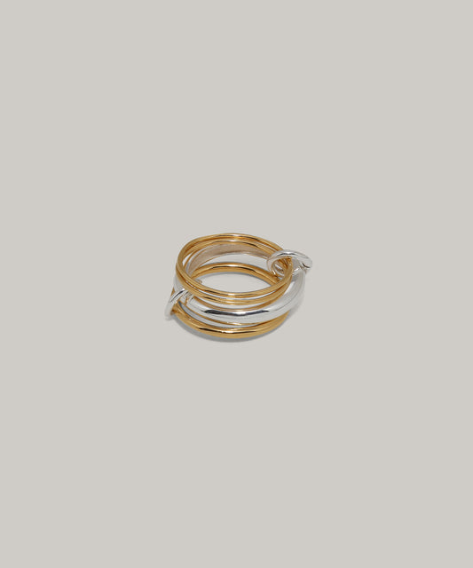 tres ［Silver925］Layard Ring (Gold×Silver) 1