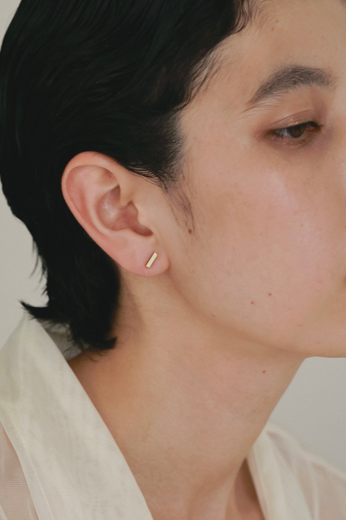 ［316L］Line Pierce (Gold)