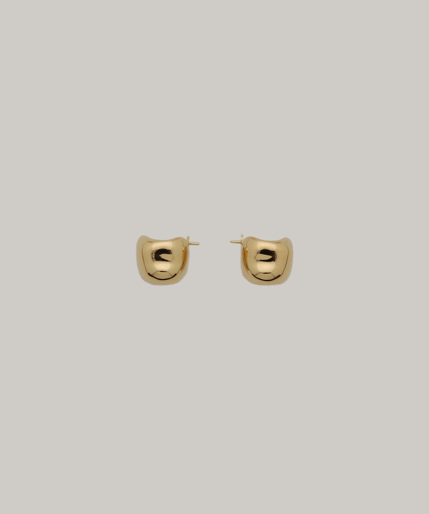 ［silver925］Lobe Pierce (Gold)
