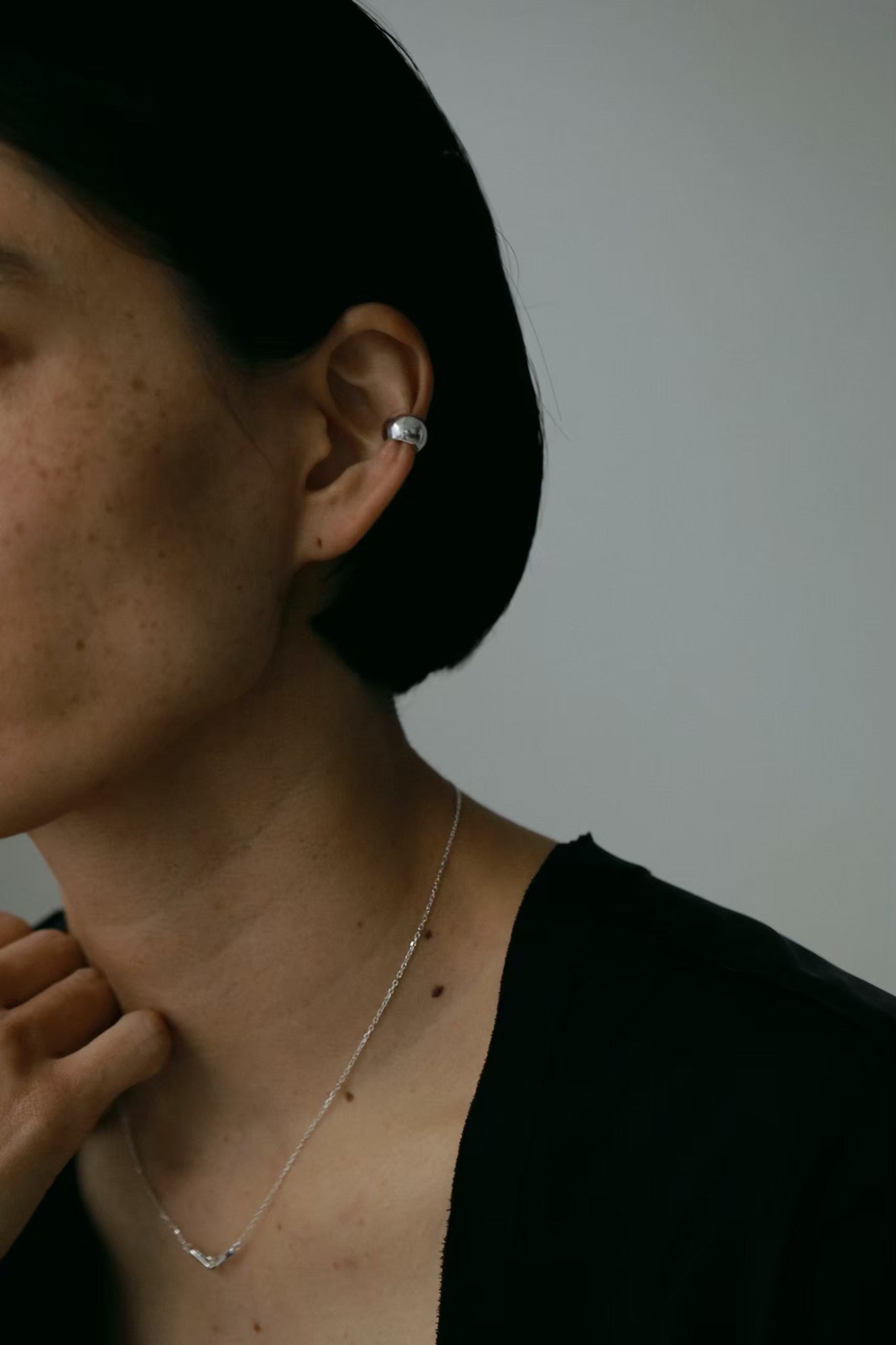 ［silver925］Orb Earcuff (Silver)